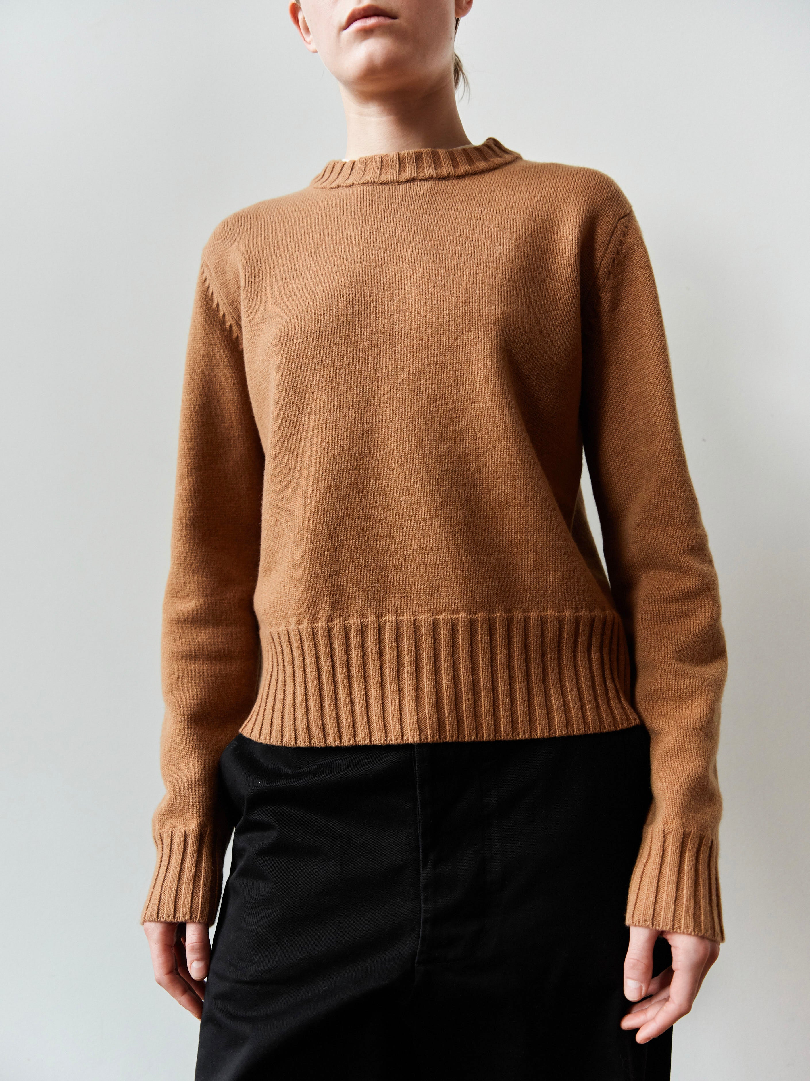 INEZ AND VINOODH JUMPER  / STRAW