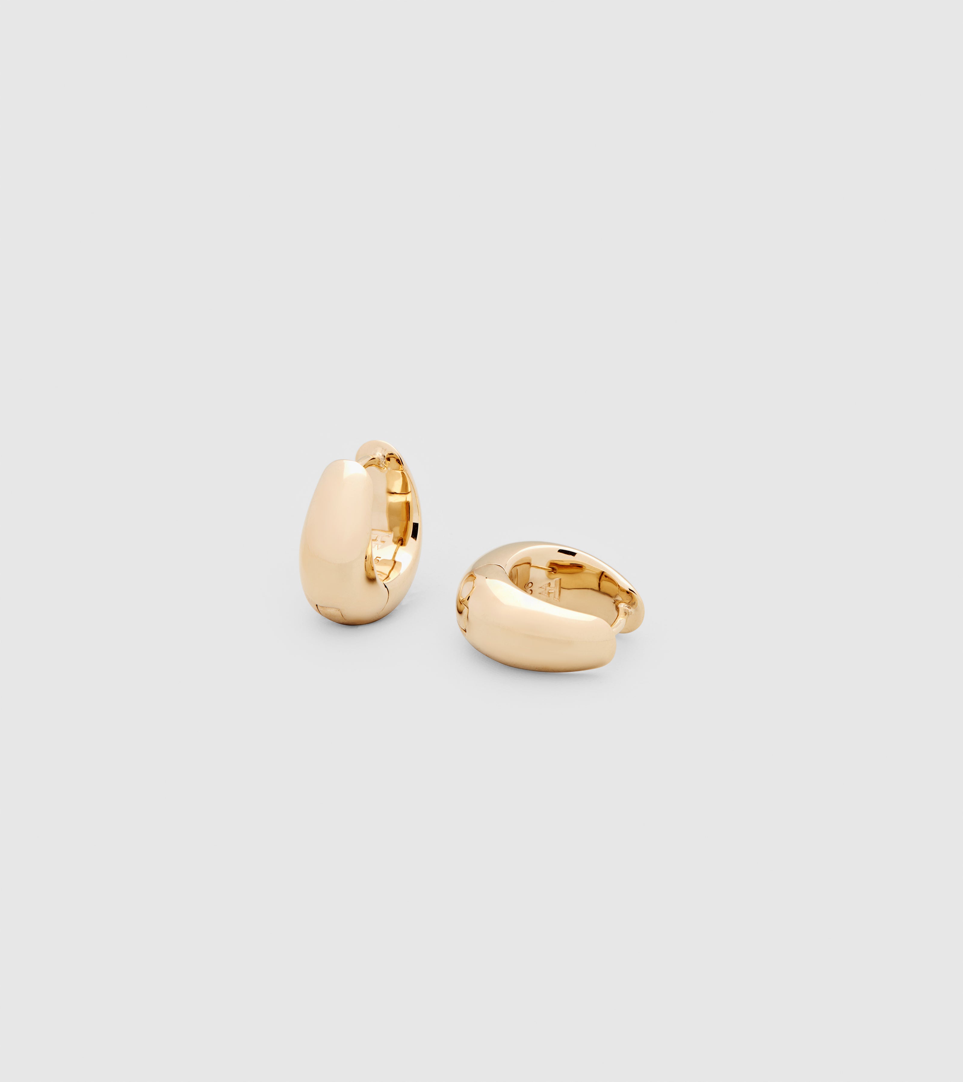 TOM WOOD / ICE HOOPS SMALL GOLD