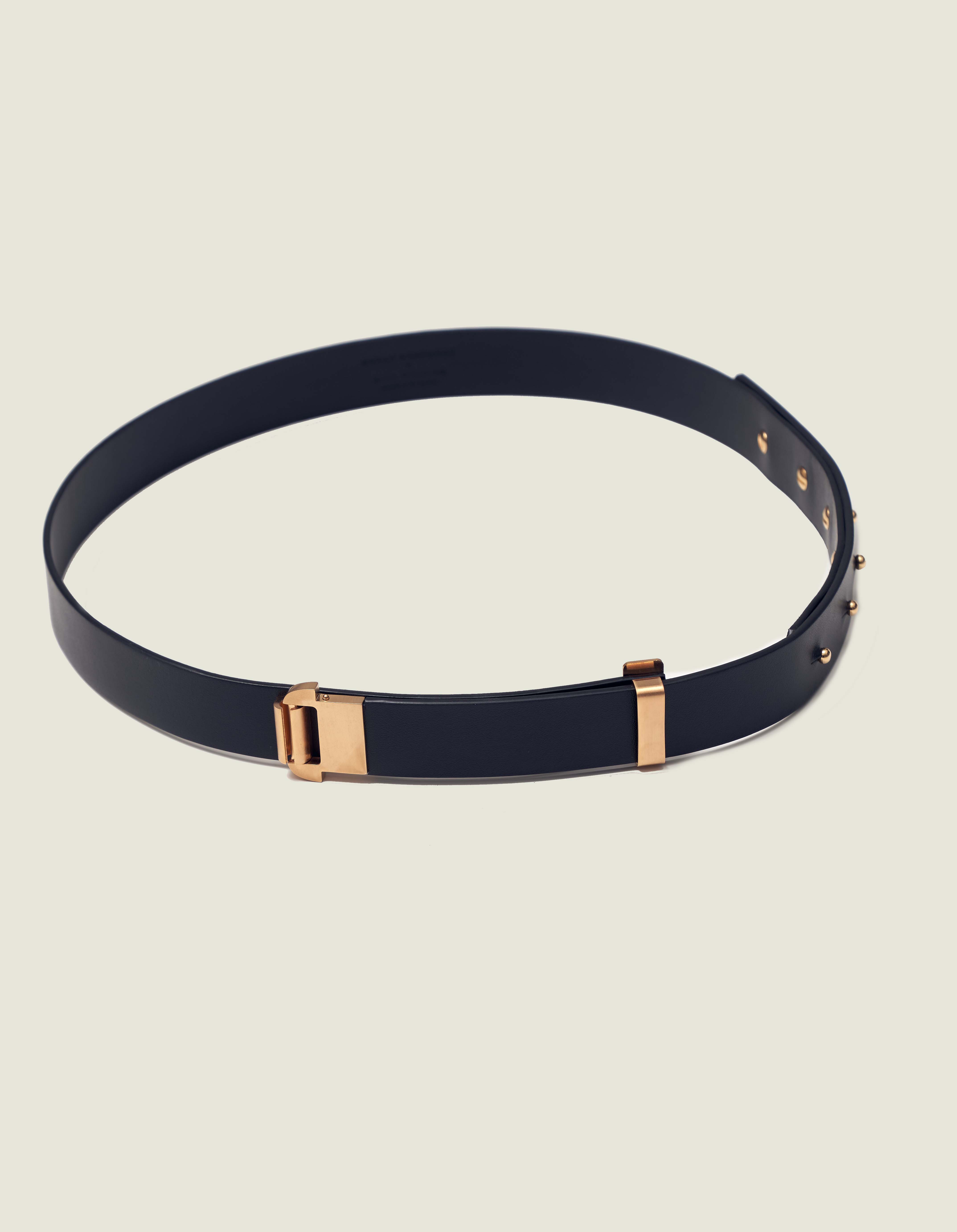 SUSAN SZATMARY, VOLTAIRE BELT / BLACK-GOLD