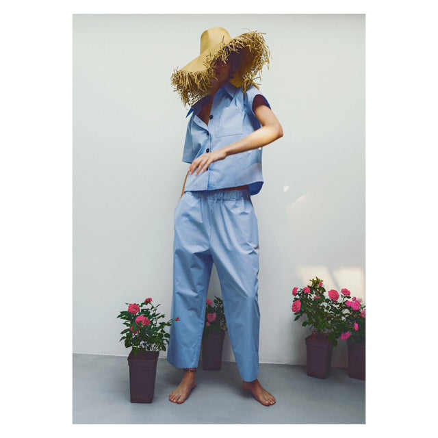LAURENT SHIRT / MISTY BLUE